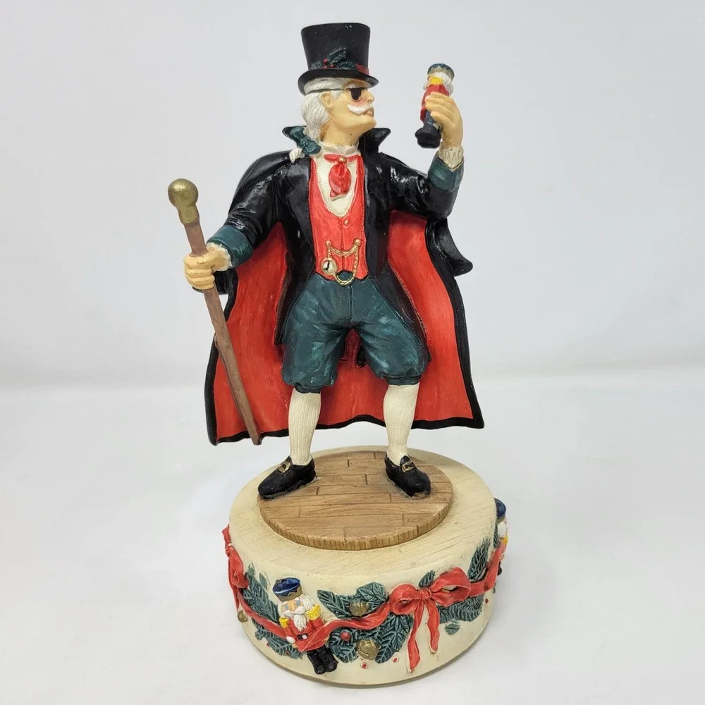 Midwest Importers Herr Drosselmeyer Nutcracker Musical‎ Figurine Box 2357
